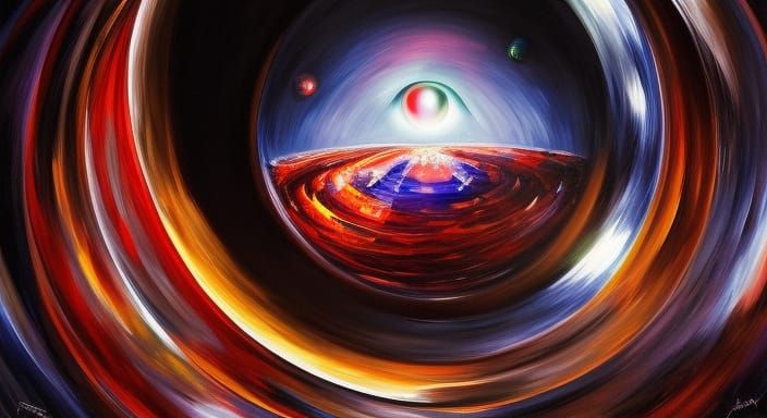 "gypsy gazing into crystal ball, interior, night, Post-apoca...