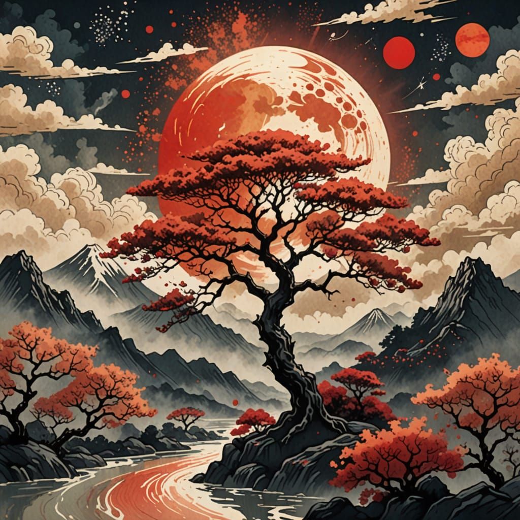 Meditate on the Old Fire Tree  by @JollyNewt