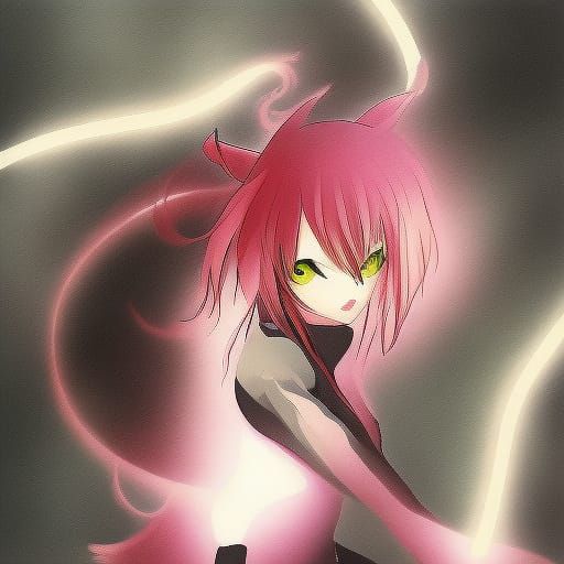 lightning rabbit by artist "anime", Anime Key Visual, Japane...