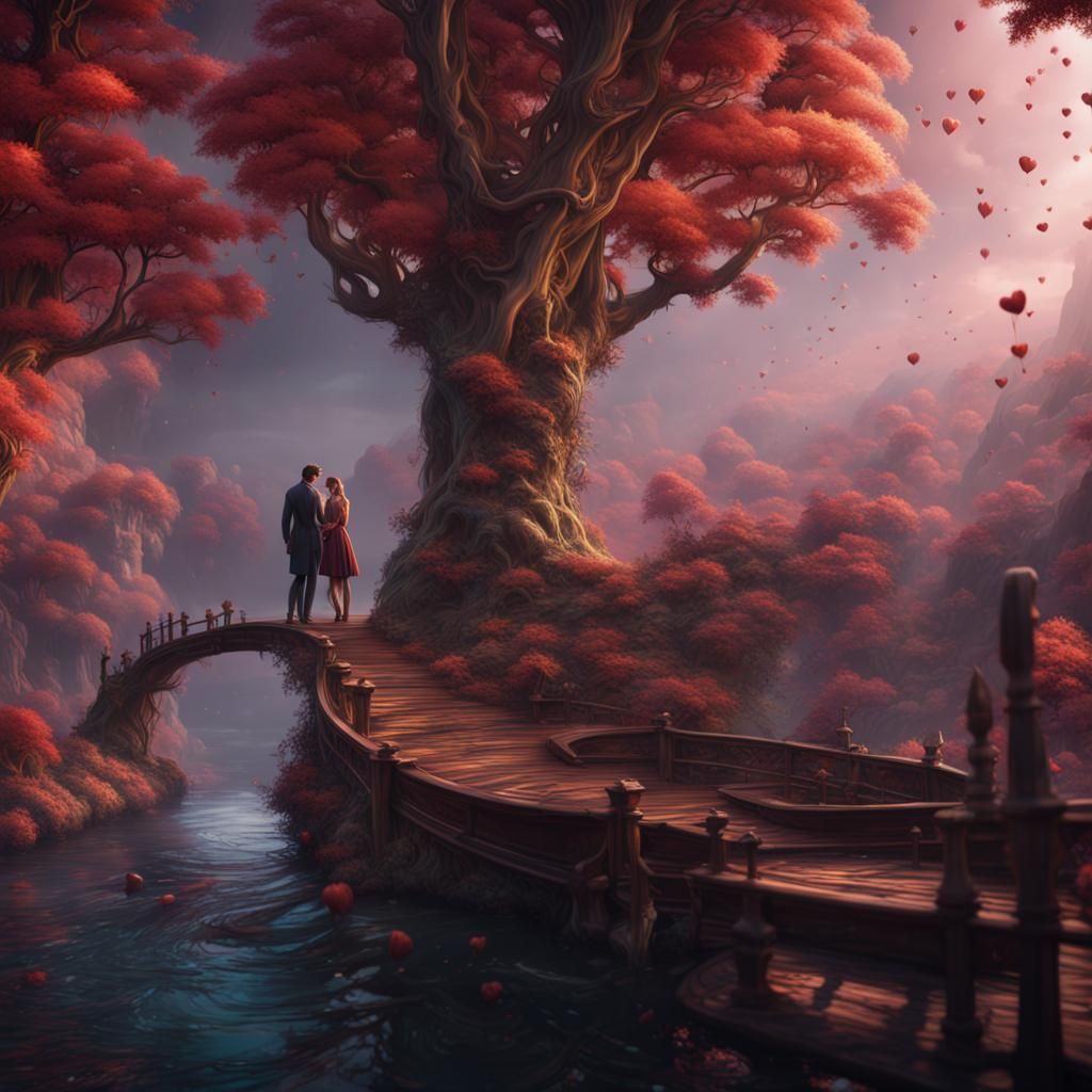 interpretations of the tender and romantic moments that accompany the journey of falling in love  by @Lostmark