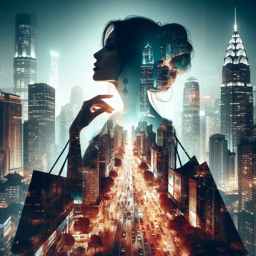 Shopping in the city