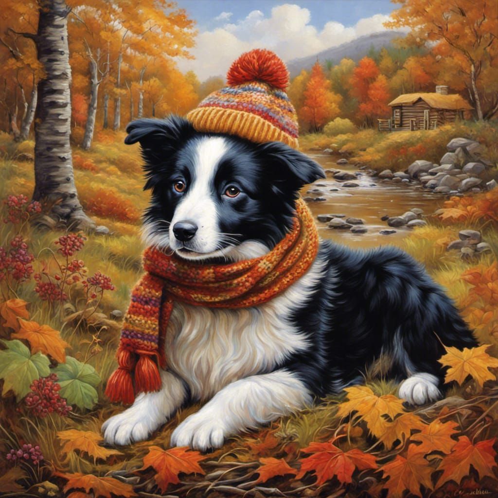 Border best sale collie scarf