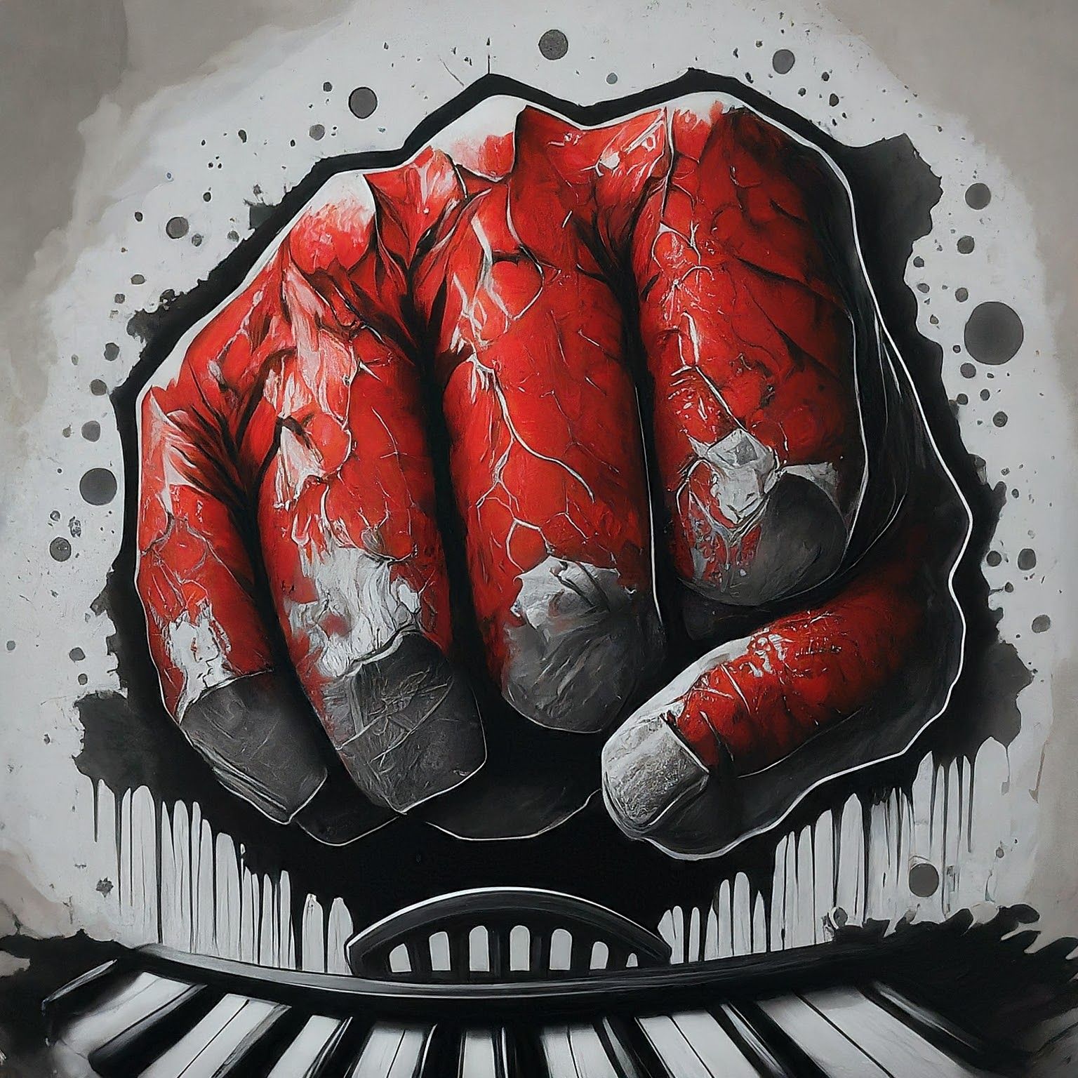 smashing the furniture