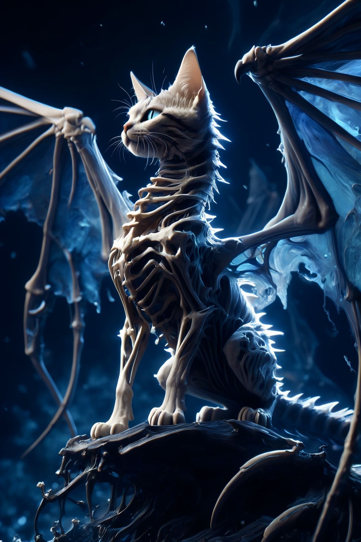 Dracolich Kitty: feed or else