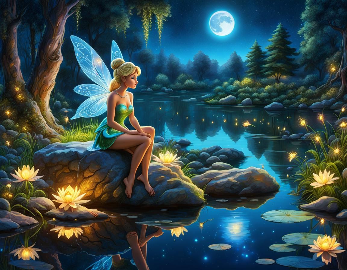 Tinkerbell - AI Generated Artwork - NightCafe Creator