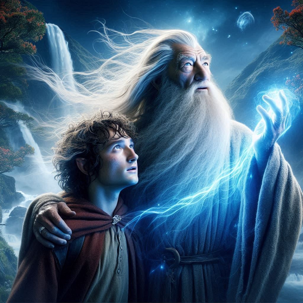 Gandalf and Frodo
