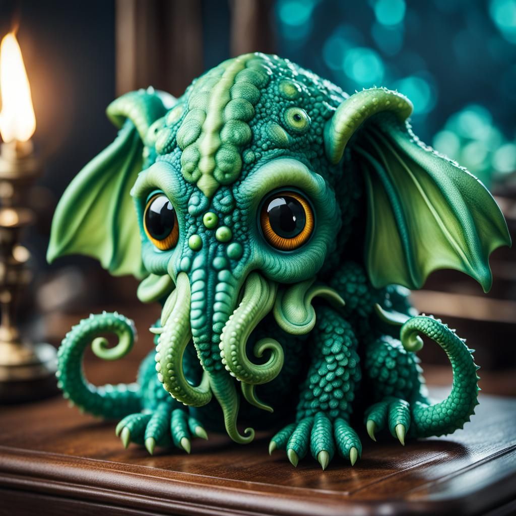 Mythical Pets a Cthulhu  by @Dreamer