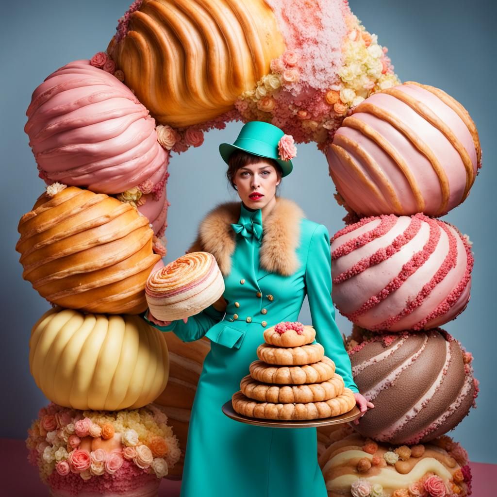 French pastry fashion