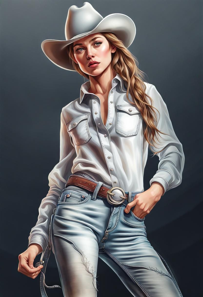 Cowgirls – women in the Wild West - AI Generated Artwork - NightCafe ...