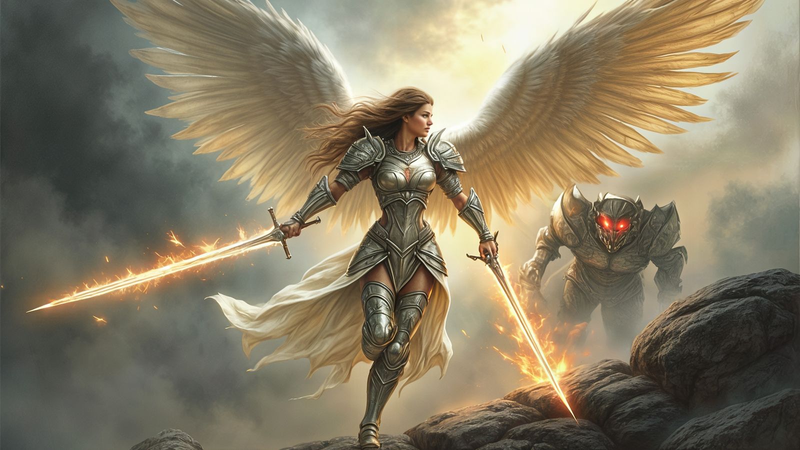 Epic battle (Flux + LoRa + Upscale)