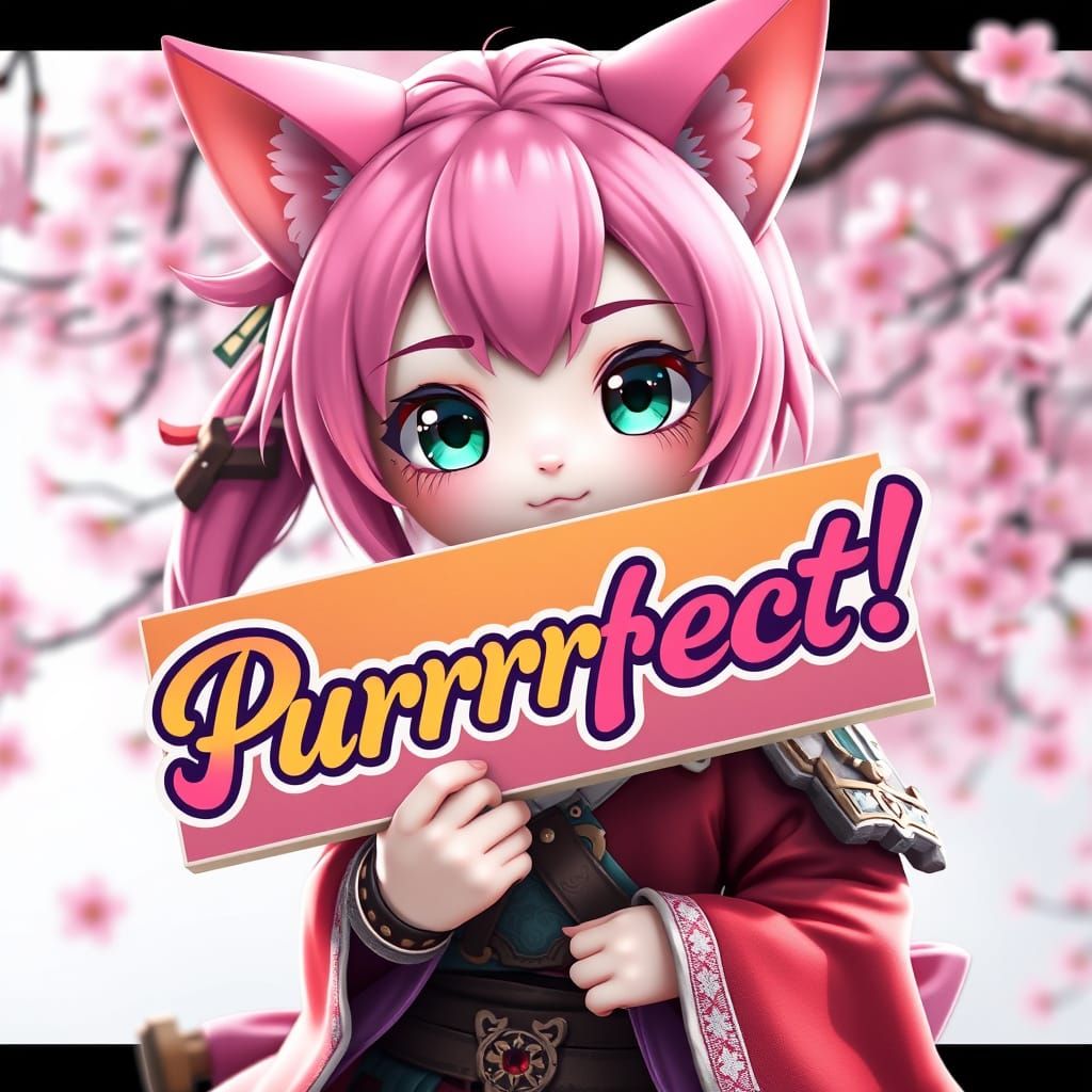 "Purrrfect!"   by @Thordis Alfstein