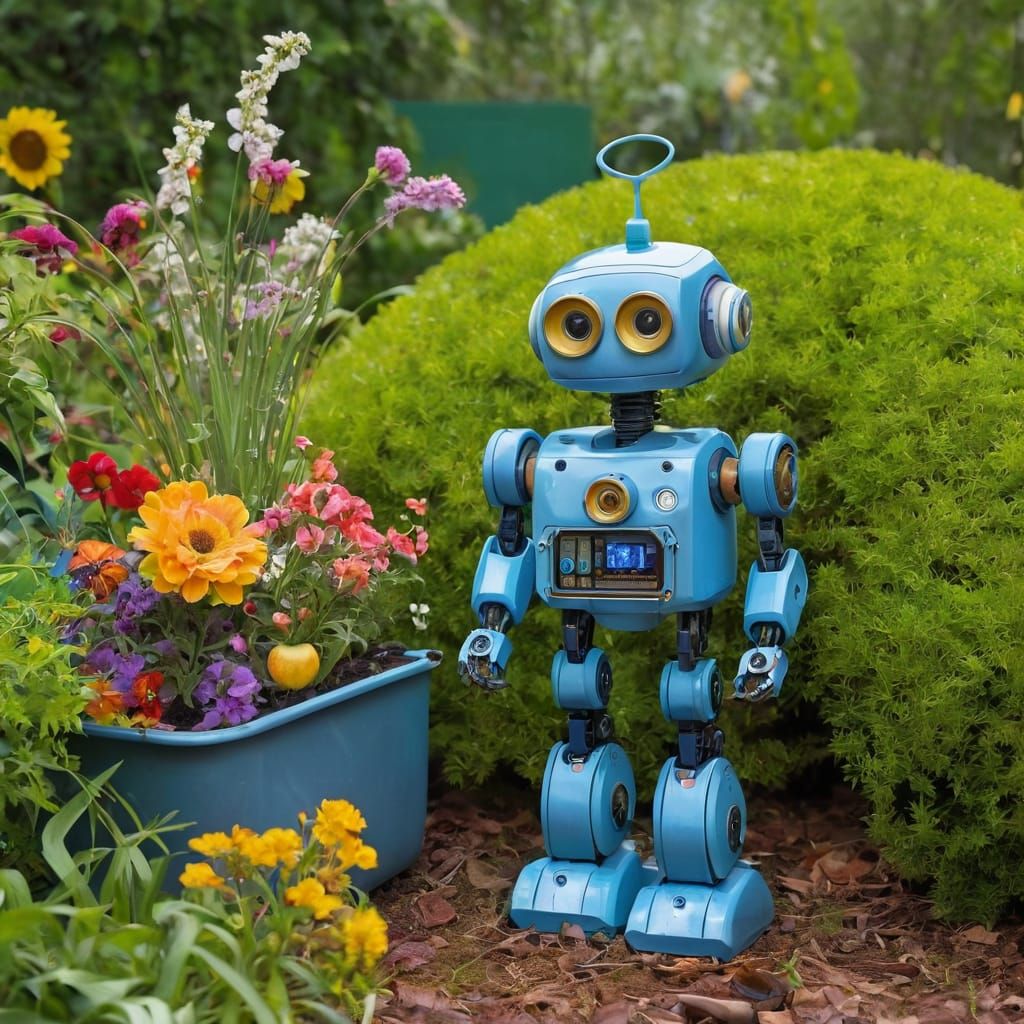 Robot garden caretaker