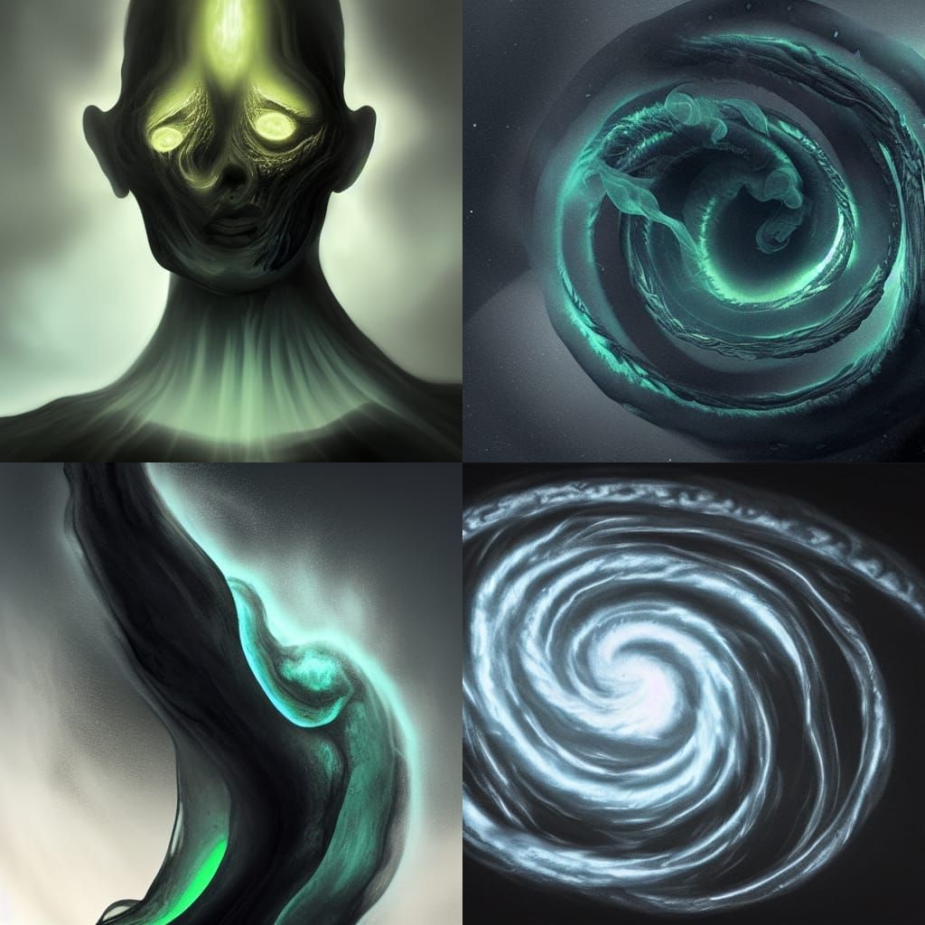 foetid black iridescence oozed tightly onward through its fi...