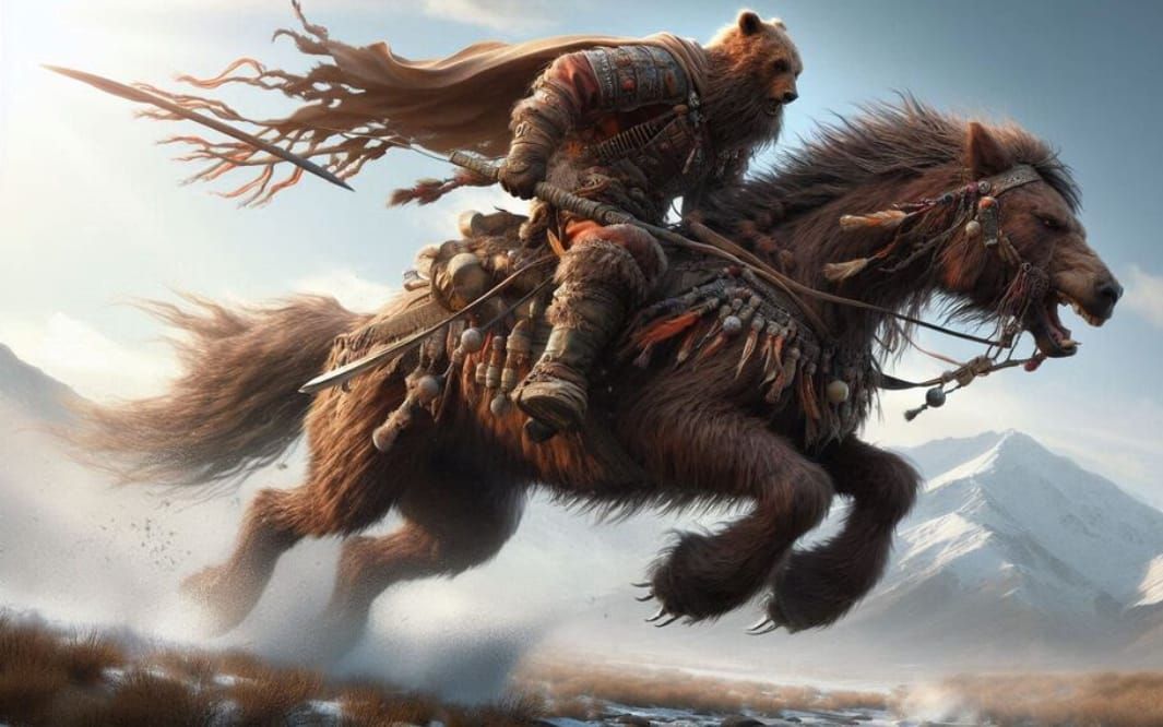 Bears On Horseback