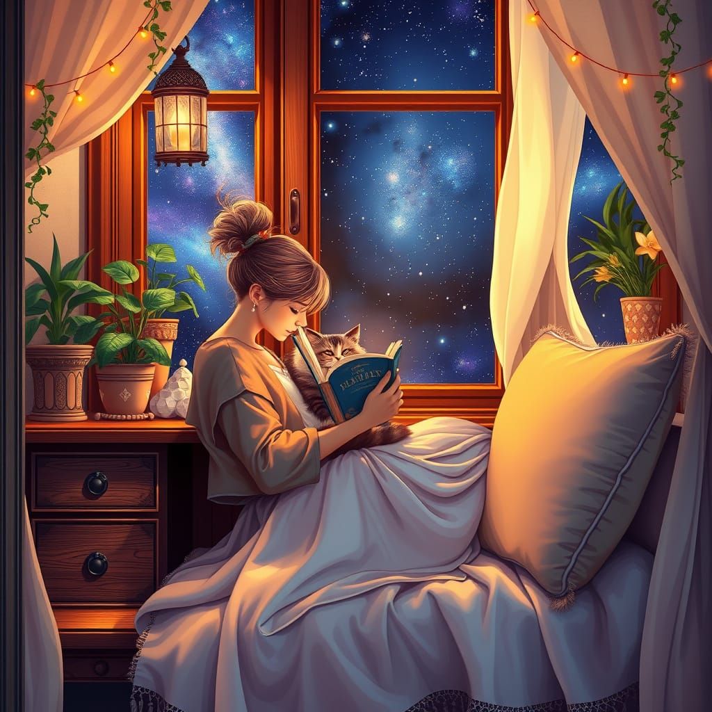 A warm and cozy reading nook in a Victorian-style house, featuring a large window shelf with a deep wooden ledge and small built-in drawers....