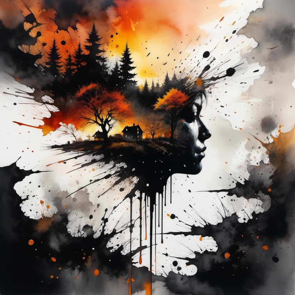 The woman's house  by @Dragondrummer