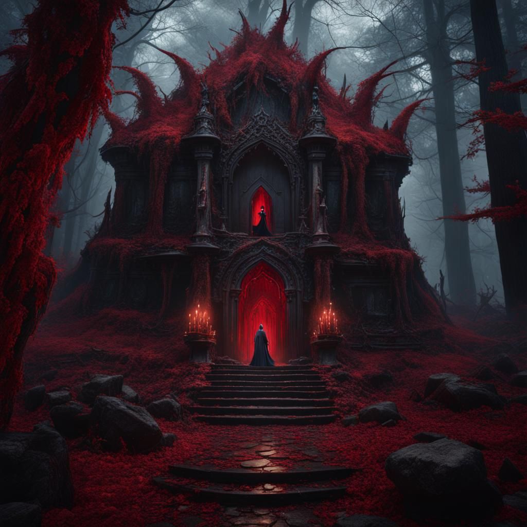 the princess of hell's house - AI Generated Artwork - NightCafe Creator