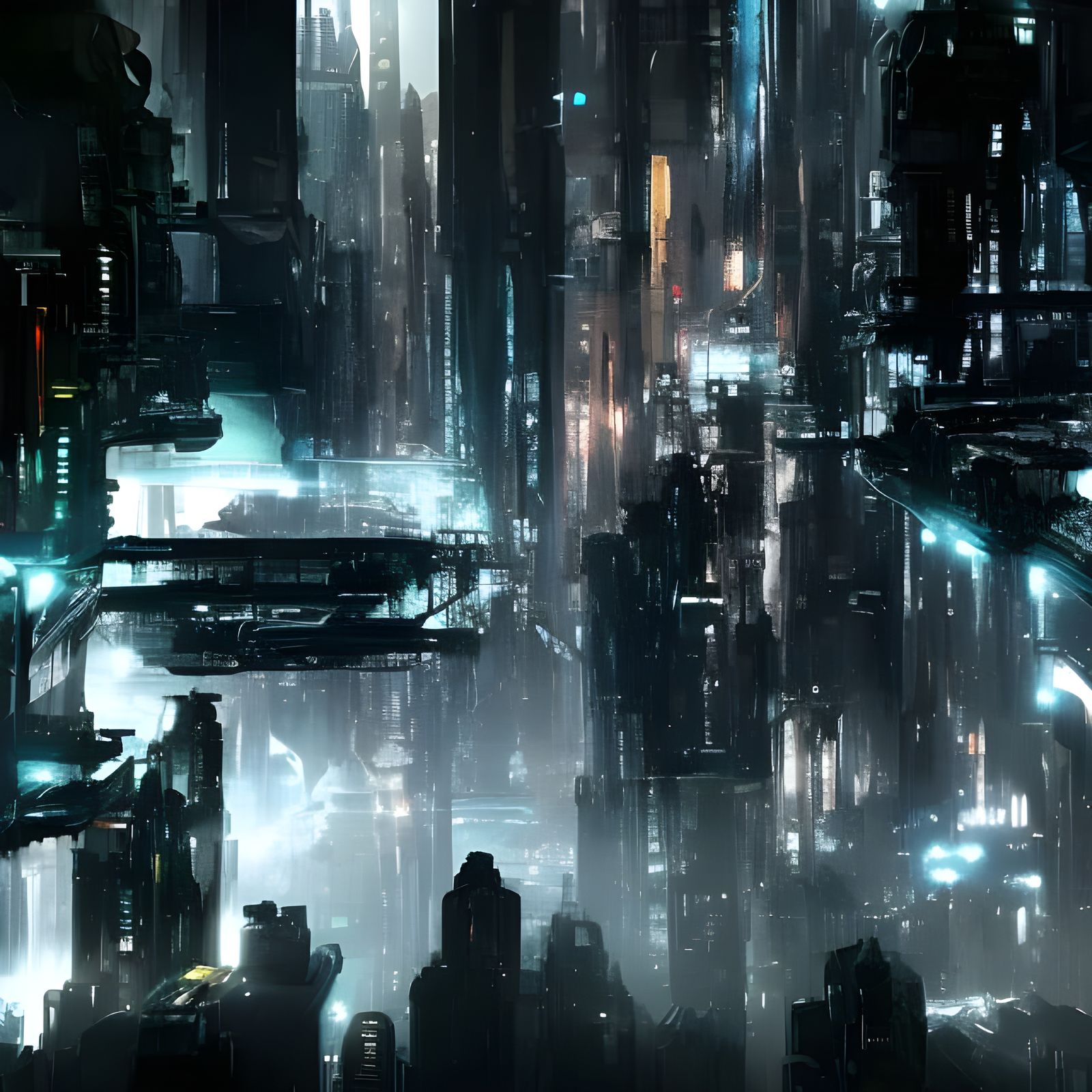 Metropolis - AI Generated Artwork - NightCafe Creator