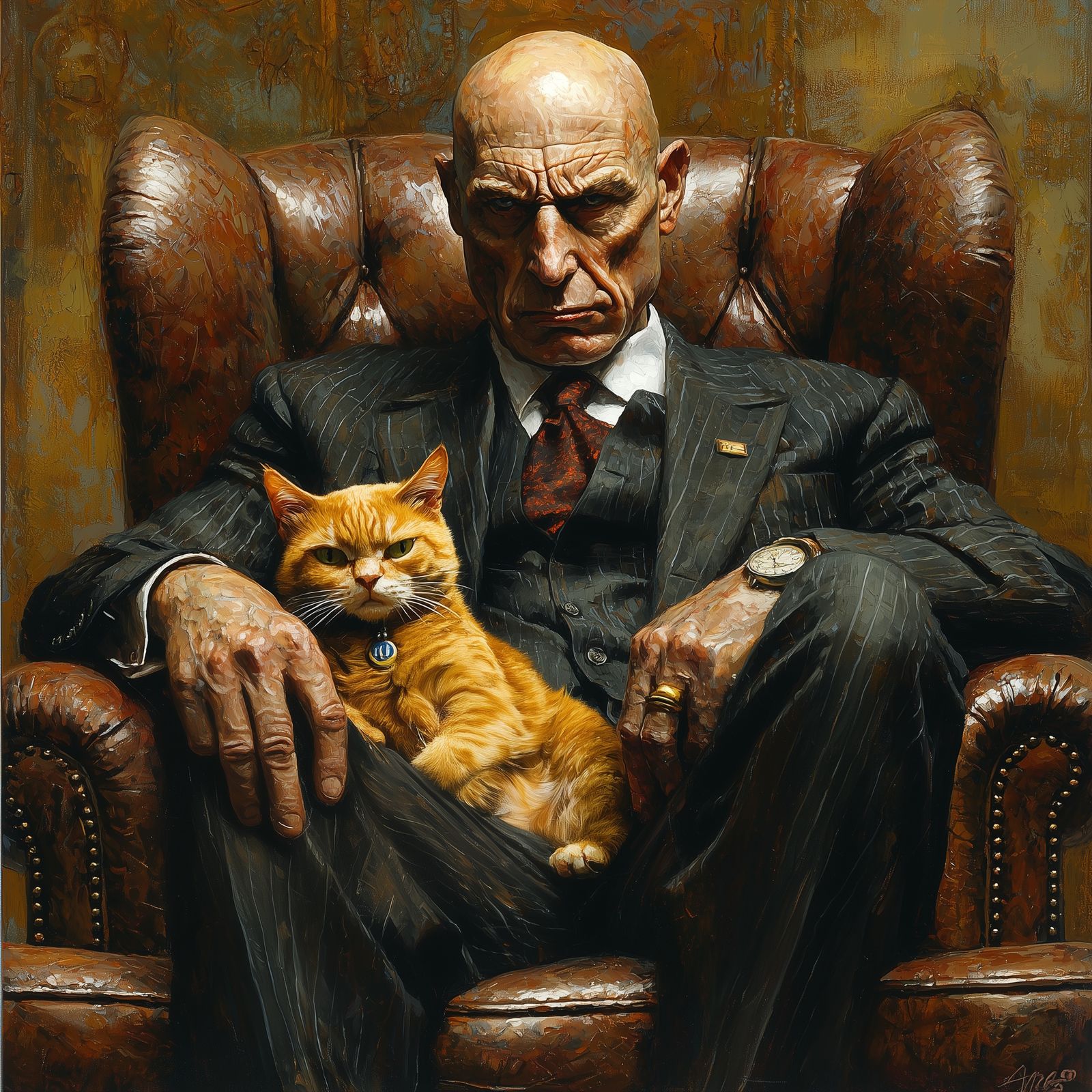 Cat and his Evil CEO
