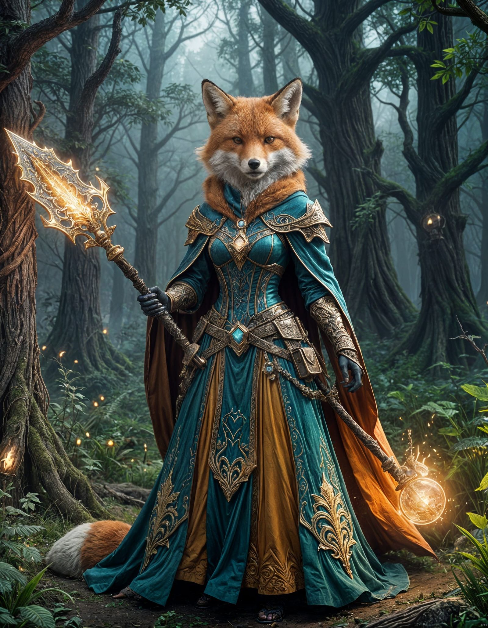 Fox Witch  by @Susan