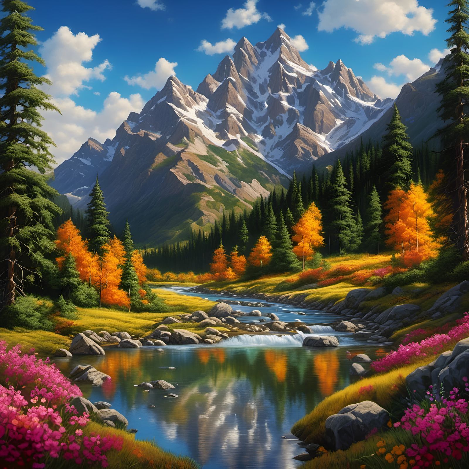 Mountain Spring  by @Holy Hearted Fool For Love