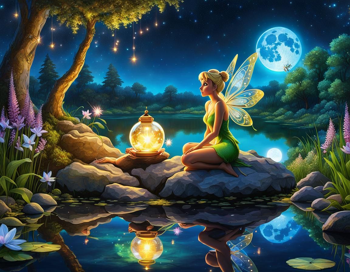 Tinkerbell - AI Generated Artwork - NightCafe Creator