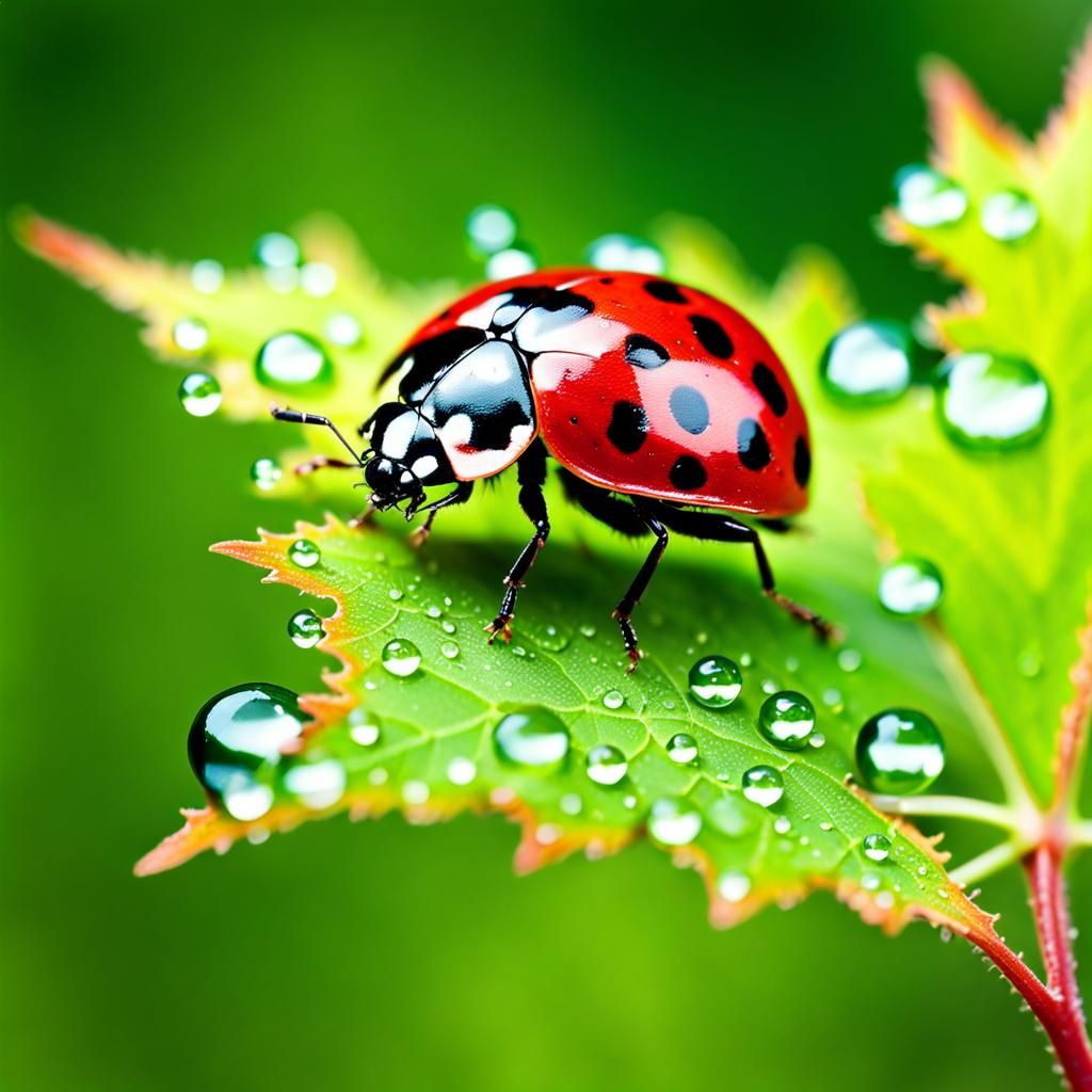 Polka Dotted Lady  by @MonFleurEyes   