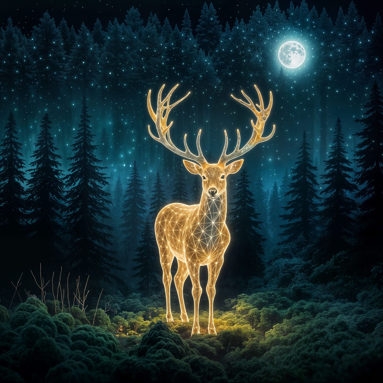 Mystical Deer  by @TSharp 