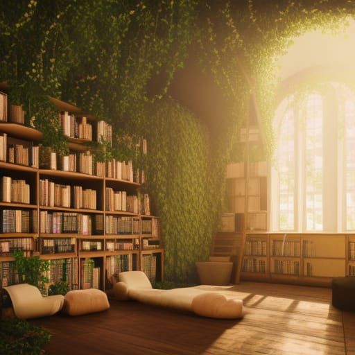 Bookworm Dreams  by @Lupa
