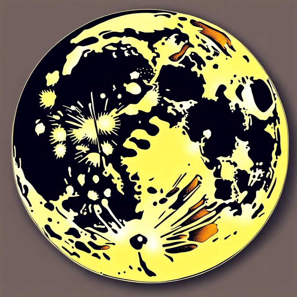 The moon