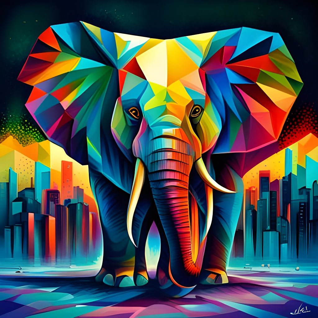 Elephant  by @Airlyn