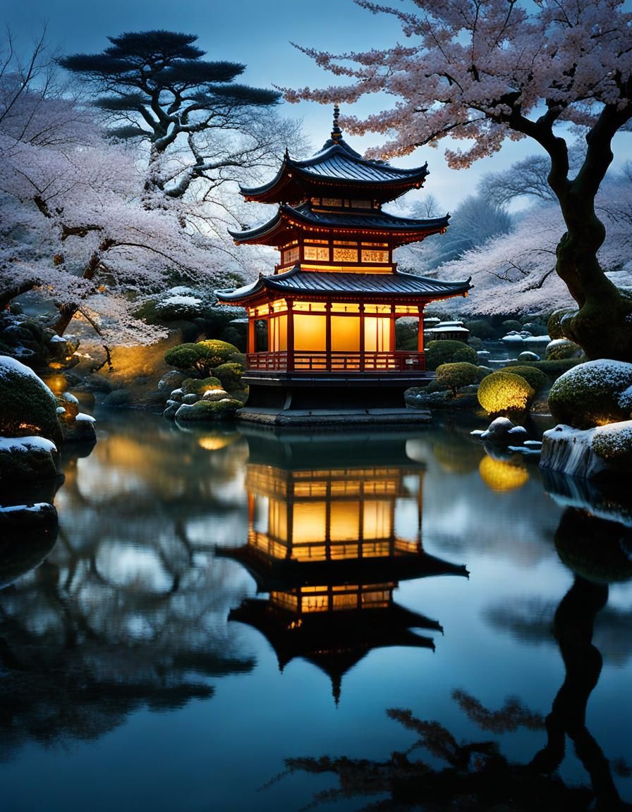 Reflections in water