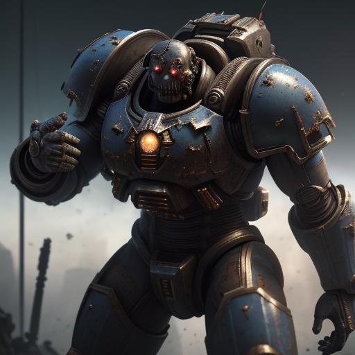 Space Marine Zombies - Ai Generated Artwork - Nightcafe Creator