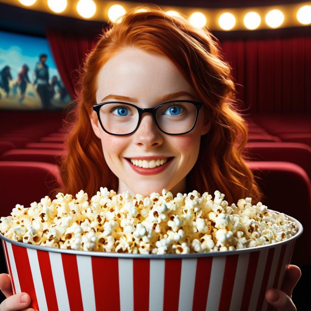 🍿Popcorn Time🍿 AI Generated Artwork NightCafe Creator