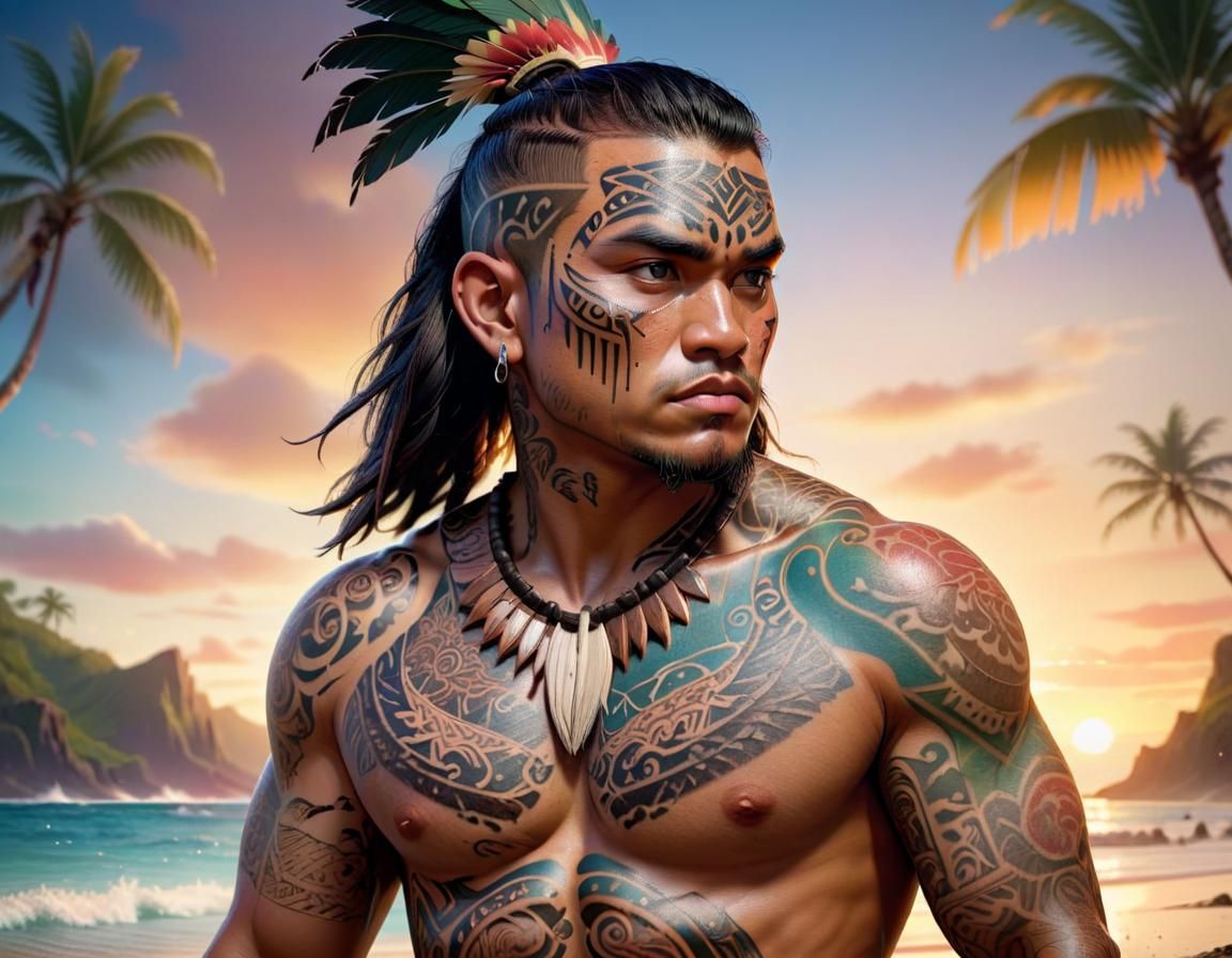 Polynesian Warrior   by @John from Youngstown