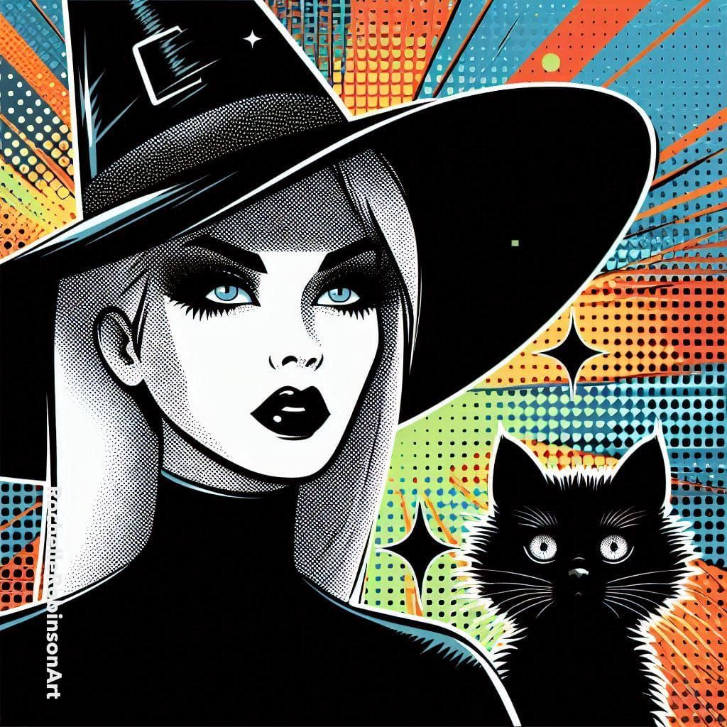 Pop Art Witch