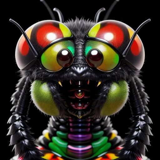 Low key wet dripping watercolor of a mischievous monster peaking around a corner with only one ugly eye visible and head slanted, around cor...