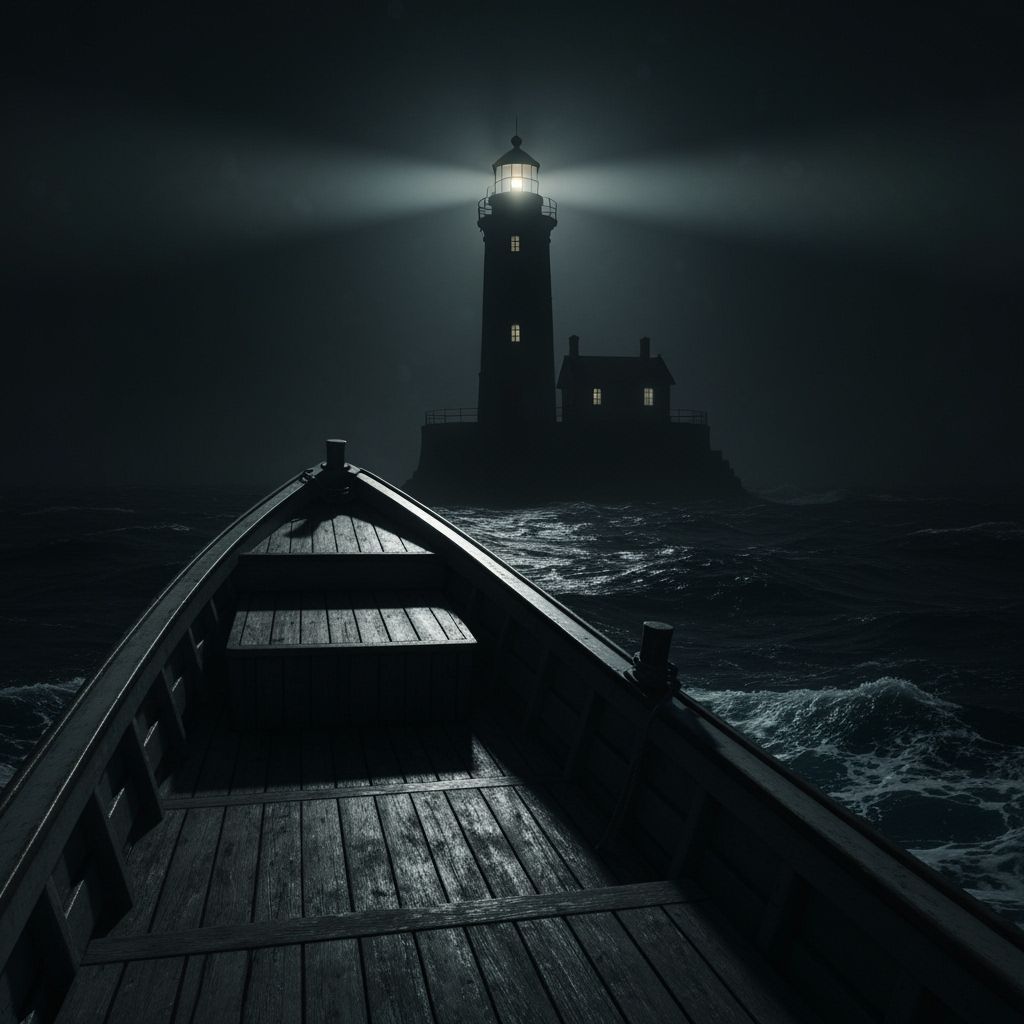 The lighthouse  by @Corn Clay