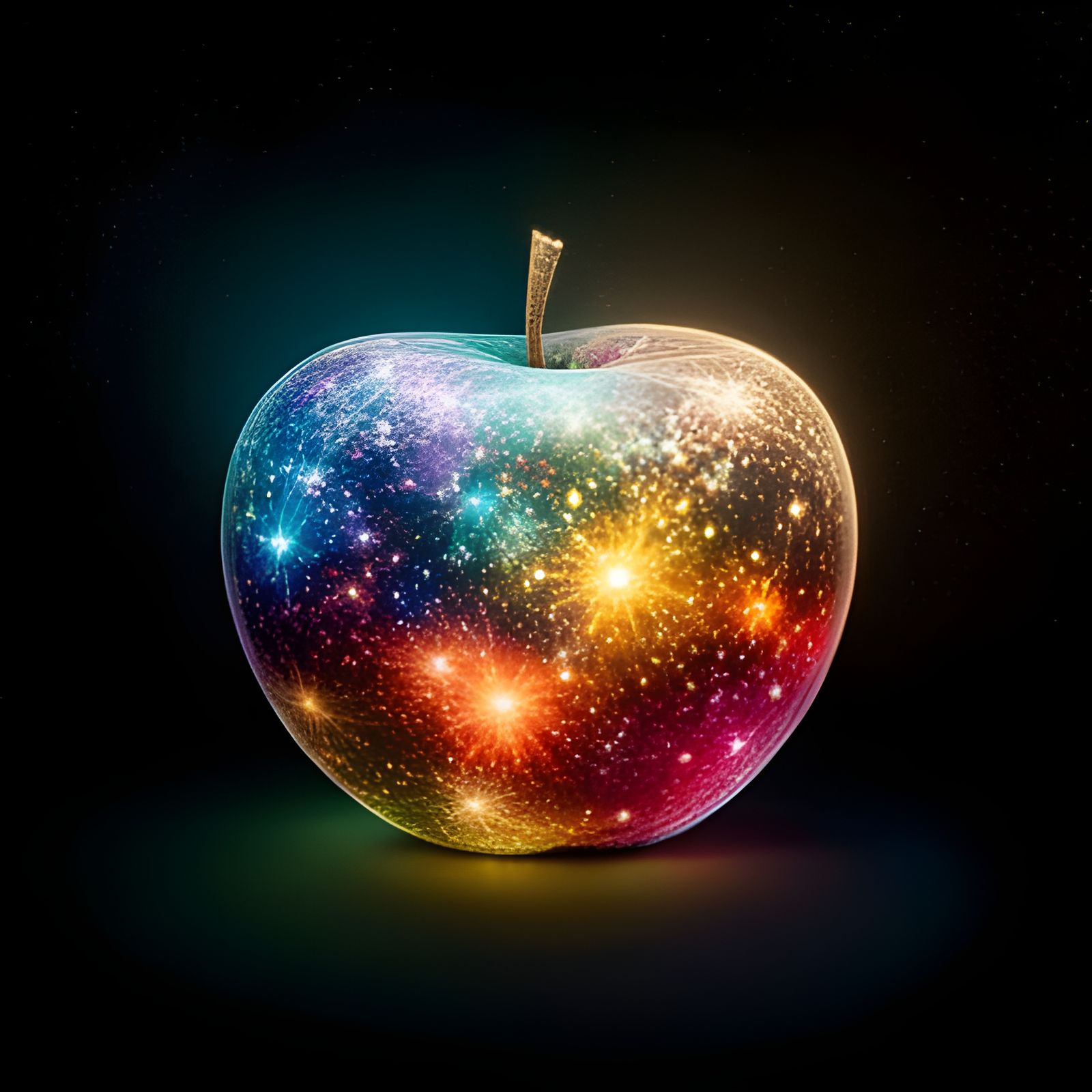Cosmic Apple  by @She Steals Souls