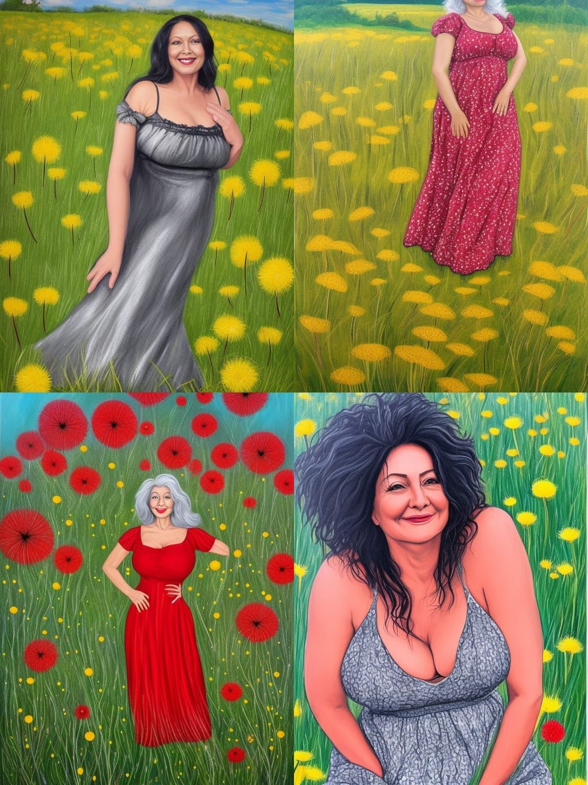 Lying In A Field Of Dandelions GORGEOUS 48 Year Old WOMAN Therapist  lying-in-a-field-of-dandelions-gorgeous-48-year-old-woman-therapist