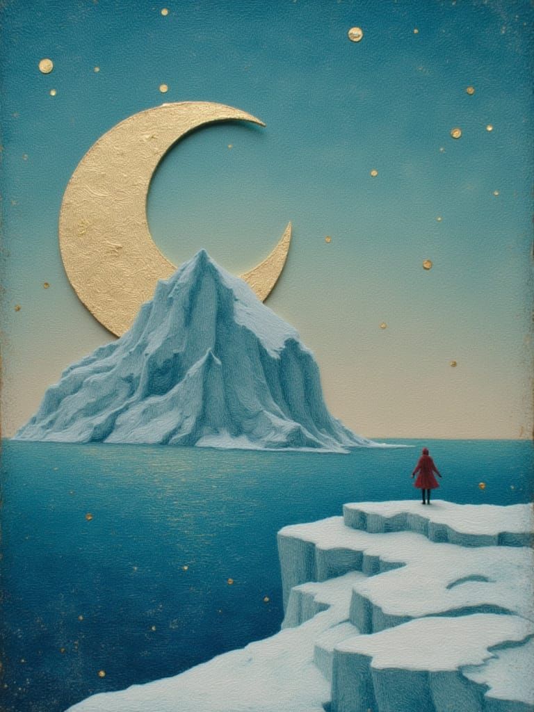 Arctic moon