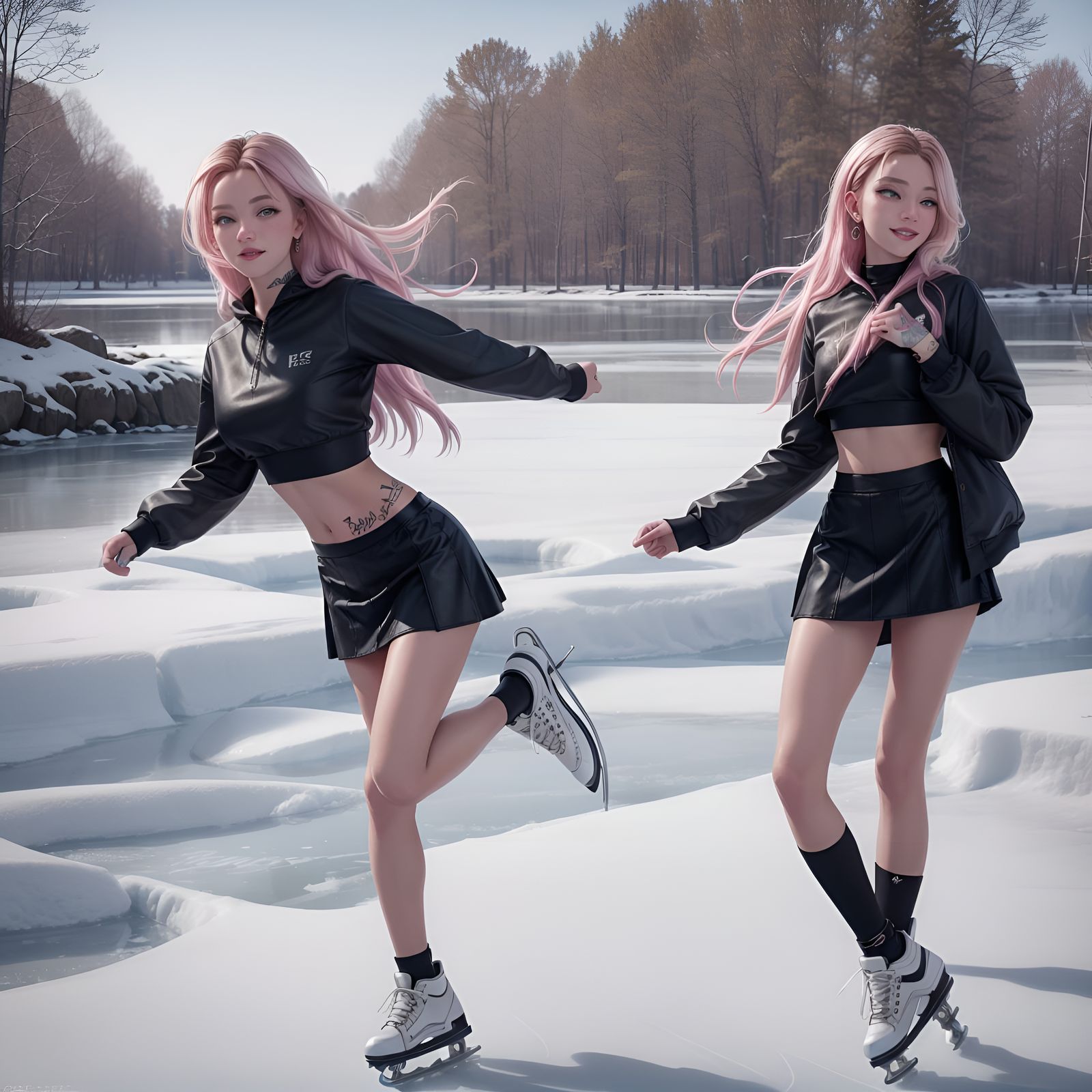 Ice Skating sort of lol