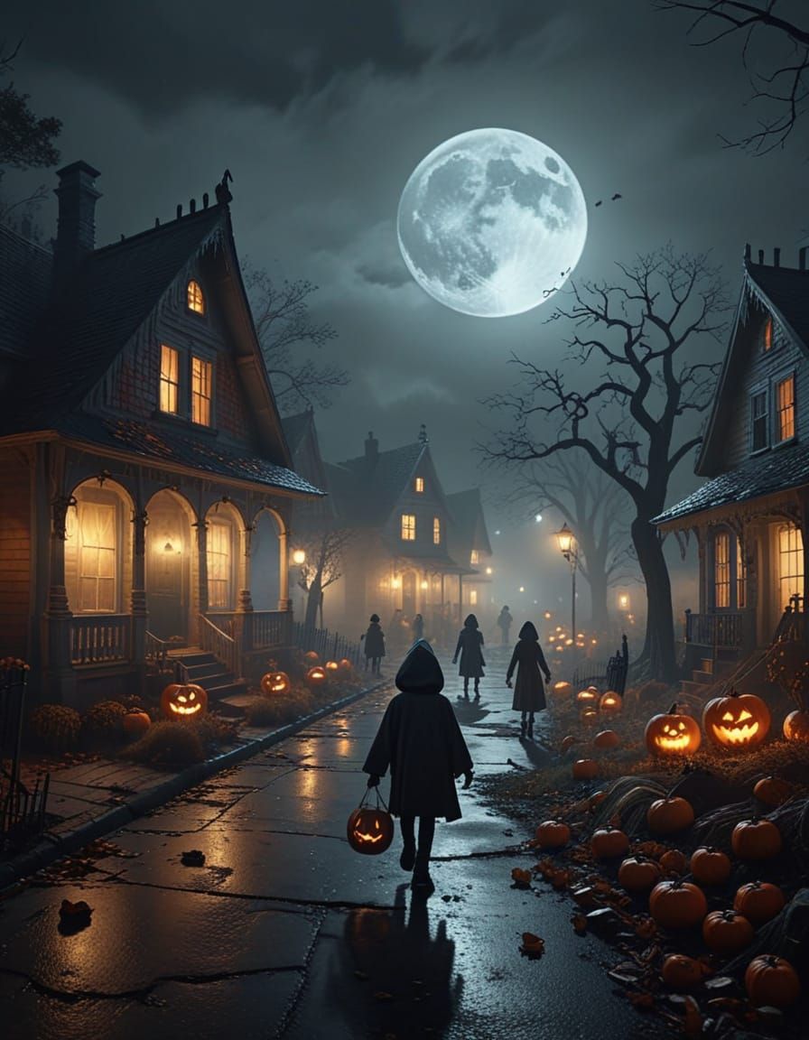 Haunted Neighborhood Adventure