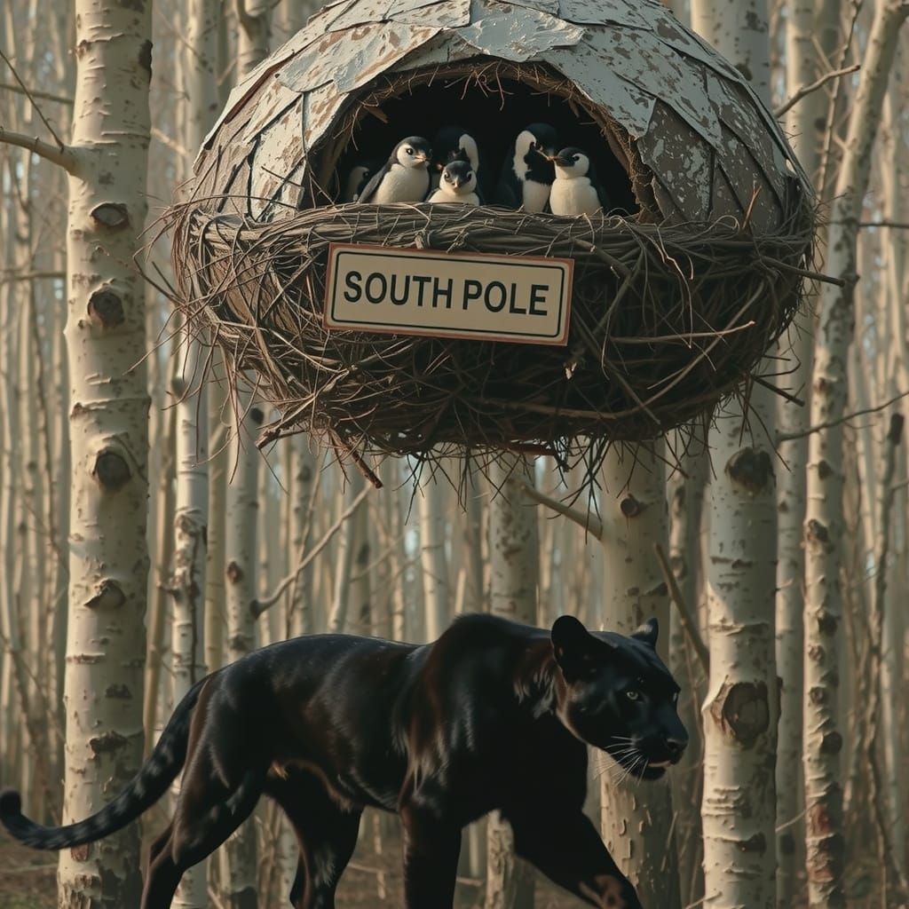 "That kitty is such a restless soul. Always pasing around."