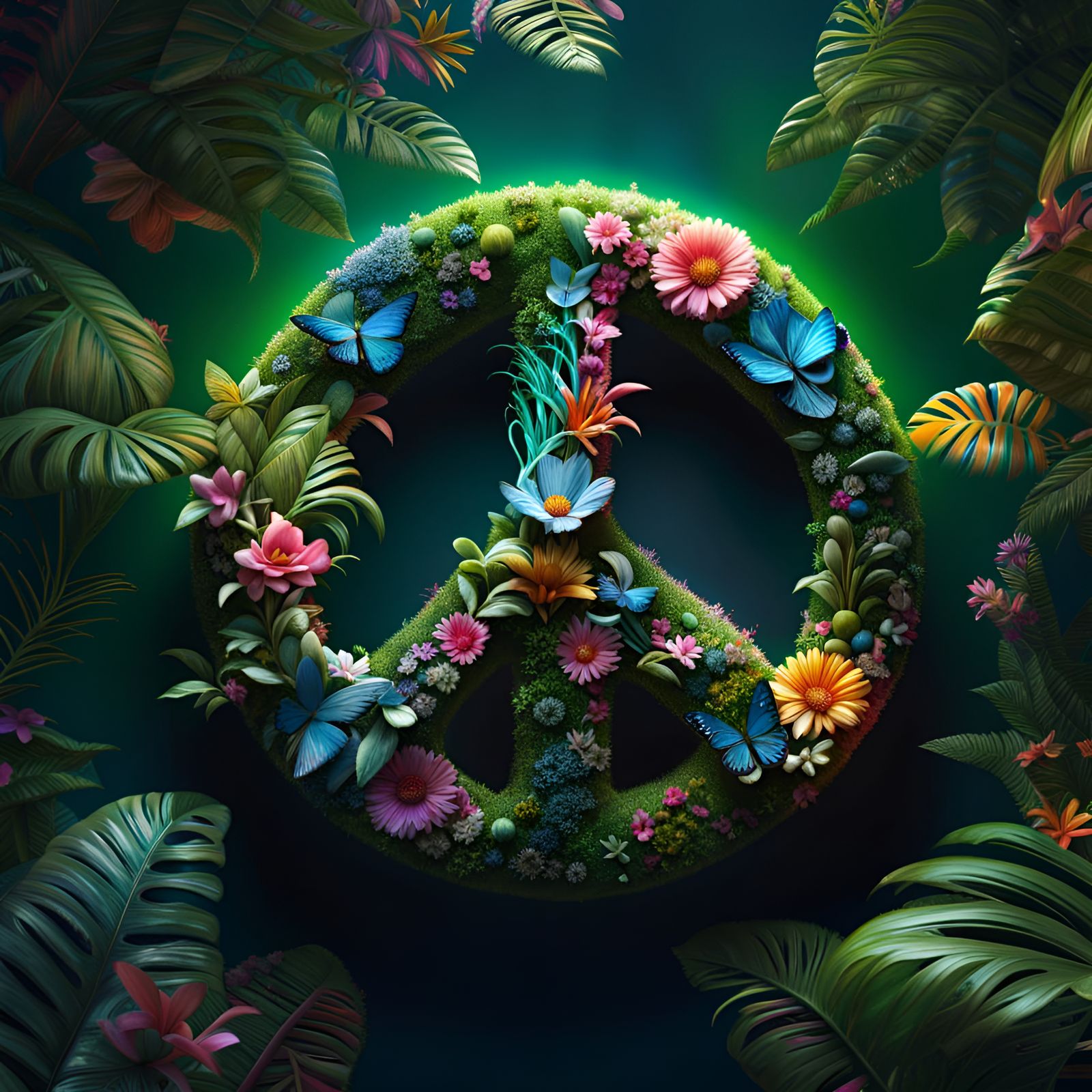 Peace is Life  by @BeyondImagination