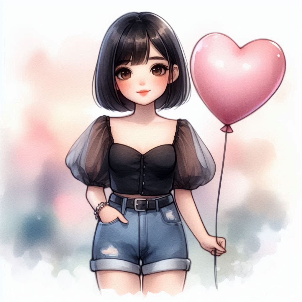 Heart Balloon 👩🏻🌙