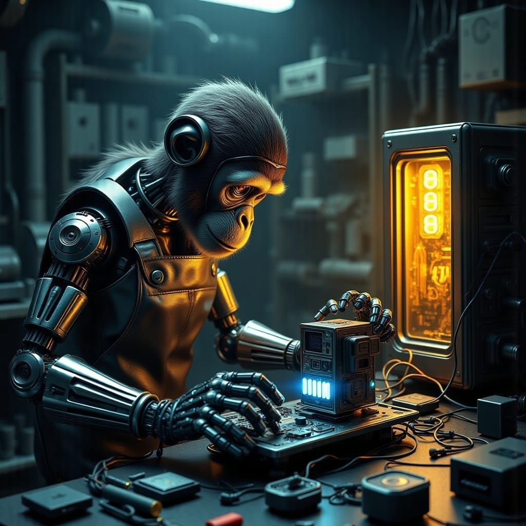 <lora:Node Monkey v2:1.0>