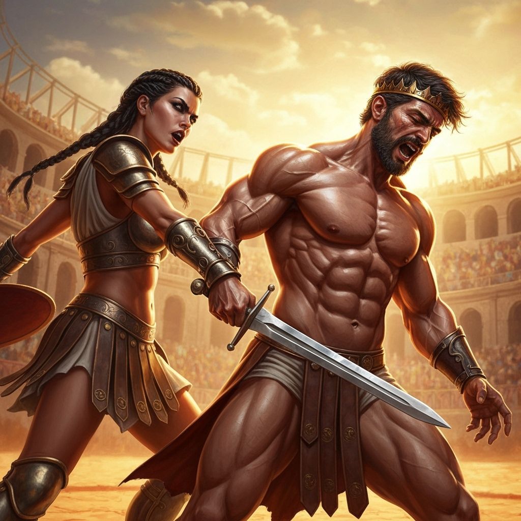 Theseus loses to Amazonian