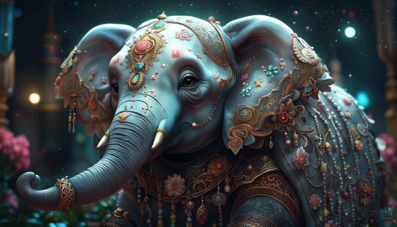 Elephant  by @Chelsi99