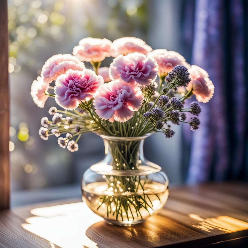 vase with Flower bouquet IV  by @Bunny77